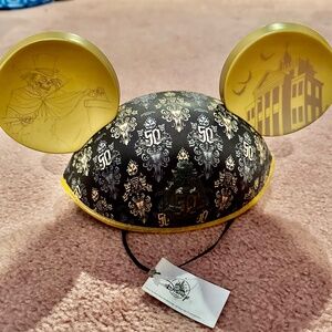 NEW DISNEY HAUNTED MANSION 50th ANNIVERSARY EARS HAT